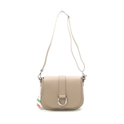 Женская кожаная сумка VEZZE 2494 темно-бежевая