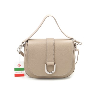 Женская кожаная сумка VEZZE 2494 темно-бежевая Женская кожаная сумка VEZZE 2494 темно-бежевая