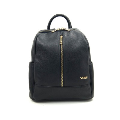 Женский кожаный рюкзак VEZZE 2561 черный