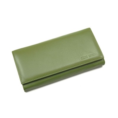 Женский кожаный кошелек Marco Coverna (1413-19) светло-зеленый