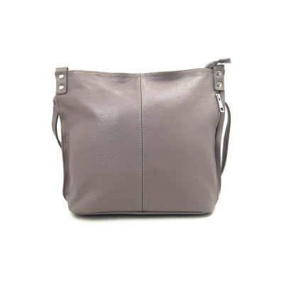 Женская кожаная сумка VEZZE 2495S серо-бежевая Женская кожаная сумка VEZZE 2495S серо-бежевая