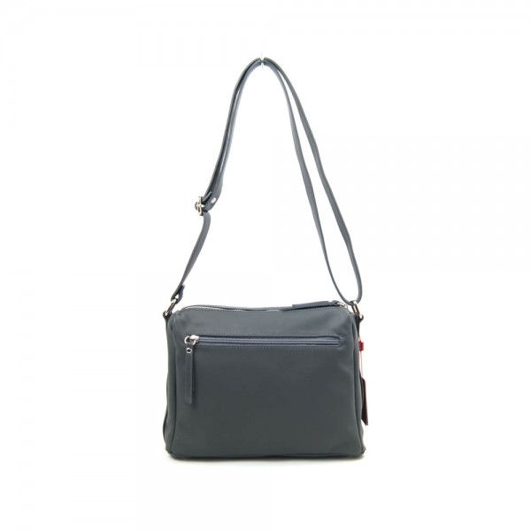 Женская кожаная сумка VEZZE 1355M серая Женская кожаная сумка VEZZE 1355M серая