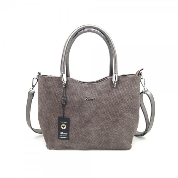 Сумка женская Karen Melanie 2514 серо-коричневая