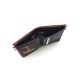 Женский кожаный кошелек Vermari 9949-1806 красно-черный