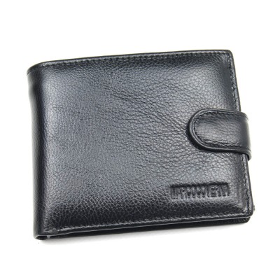 Мужской кожаный кошелек Marco Coverna M104 черный