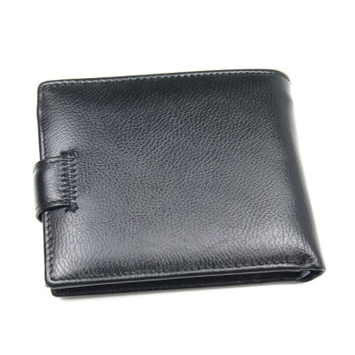 Мужской кожаный кошелек Marco Coverna M104 черный Мужской кожаный кошелек Marco Coverna M104 черный