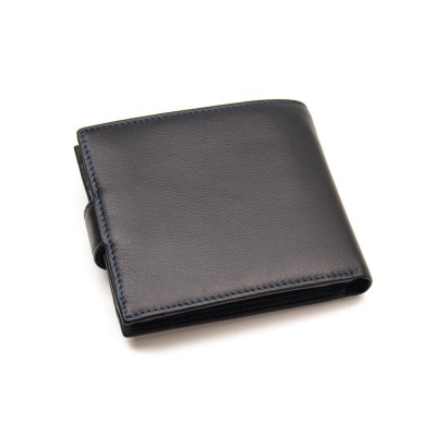 Мужской кожаный кошелек Marco Coverna 1004 черный Мужской кожаный кошелек Marco Coverna 1004 черный