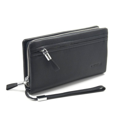 Мужская кожаная борсетка Marko Coverna 8555-3 черная Мужская кожаная борсетка Marko Coverna 8555-3 черная