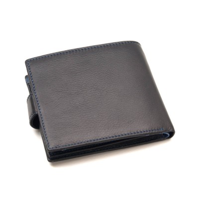 Мужской кожаный кошелек Marco Coverna 1001 черный Мужской кожаный кошелек Marco Coverna 1001 черный