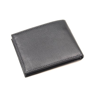 Мужское кожаное портмоне MD 22-634 черное Мужское кожаное портмоне MD 22-634 черное