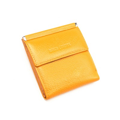 Женский кожаный кошелек Marco Coverna 1420-21 желтый Женский кожаный кошелек Marco Coverna 1420-21 желтый