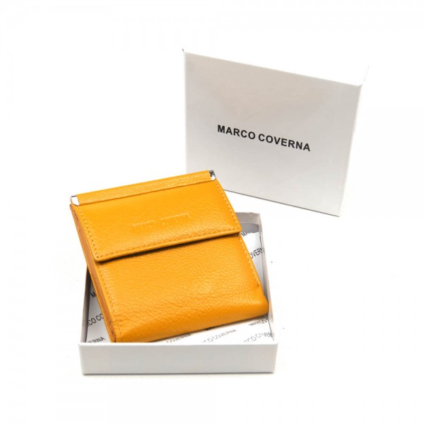Женский кожаный кошелек Marco Coverna 1420-21 желтый