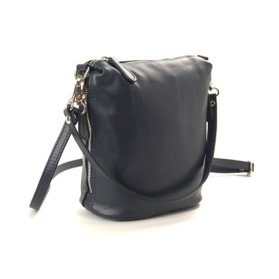 Женская кожаная сумка MIKO Ворек синяя Женская кожаная сумка MIKO Ворек синяя