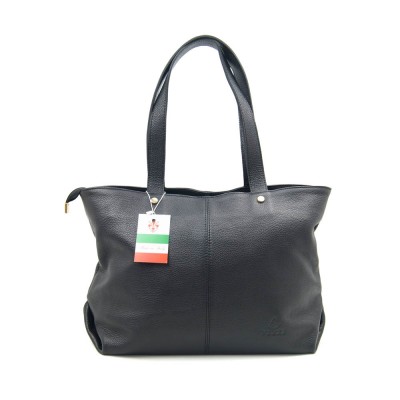 Женская кожаная сумка VEZZE 2518 черная