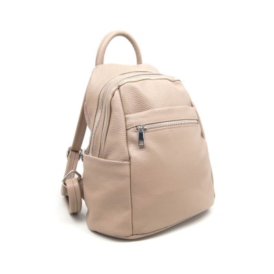 Женский кожаный рюкзак VEZZE 2624 бежевый Женский кожаный рюкзак VEZZE 2624 бежевый