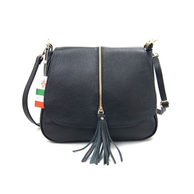 Женская кожаная сумка VEZZE 2514 черная Женская кожаная сумка VEZZE 2514 черная