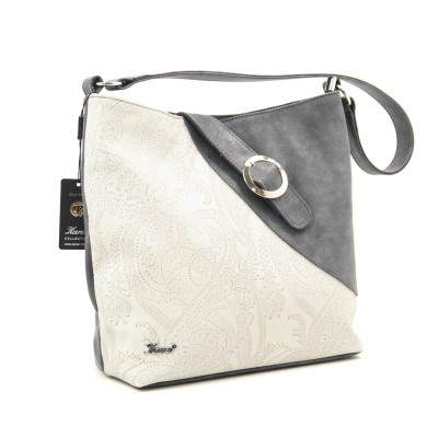 Сумка женская Karen Garda 1542 серая Сумка женская Karen Garda 1542 серая