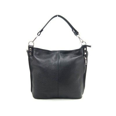 Женская кожаная сумка VEZZE 2495S черная