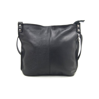 Женская кожаная сумка VEZZE 2495S черная