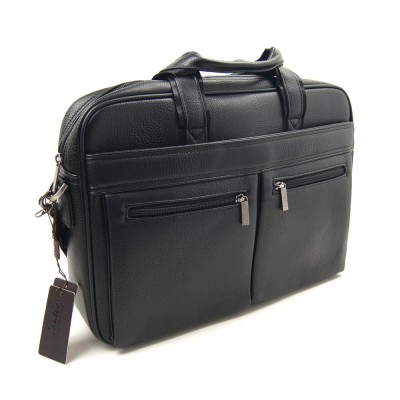 Мужская сумка-портфель Cantlor 712-5 черная Мужская сумка-портфель Cantlor 712-5 черная