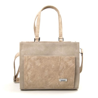Сумка женская Chiara Beda Е639RD-bis бежевая
